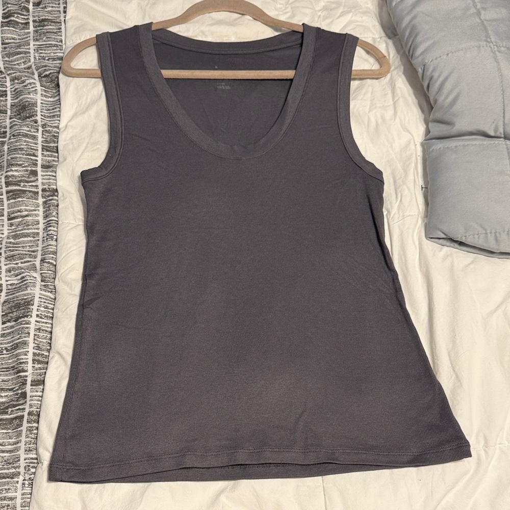 a new day Charcoal Tank Top